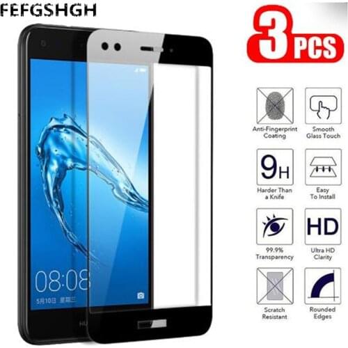 9H Hardness Full Coverage Tempered Glass Film for Huawei Nova Lite 2017 SLA-L22 Screen Protector Huawei Nova Lite 2017