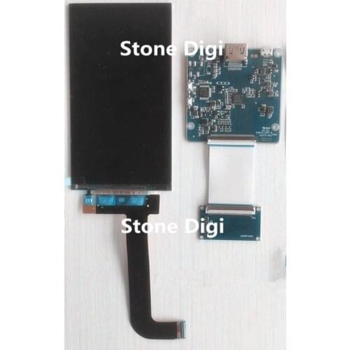 Free Shipping LS055R1SX03 5.5 inch 2560*1440 LCD screen display + HDMI-compatible to MIPI controller board for WANHAO
