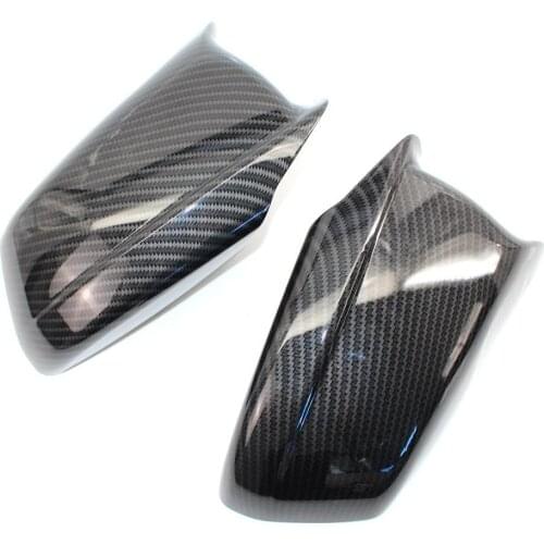 2pcs Car Mirror Covers Fit for 5 Series F10/F11/F18 Pre-Lci 11-13 Mirror Caps Replacement Side Mirror Caps Auto Accessories