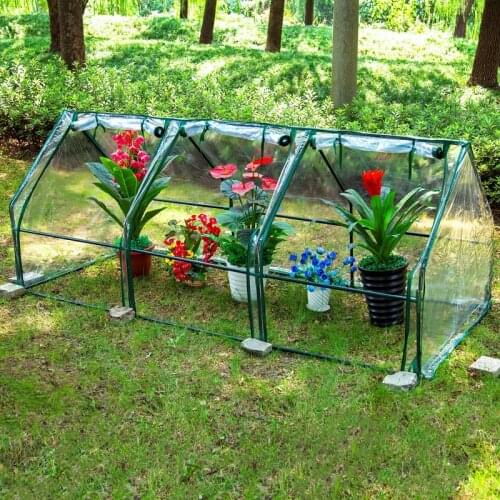 240x90x90CM Household Plant Greenhouse Outdoor fleshy greenhouse flower greenhouse heat preservation gardening supplies