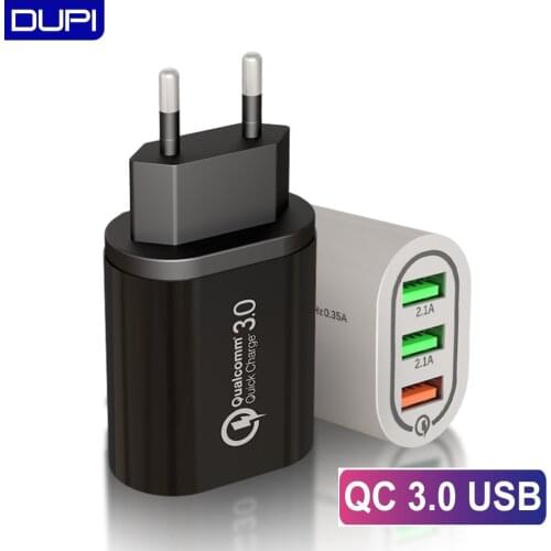 DUPI Quick Charge 3.0 For iPhone Charger Wall Fast Charging For Samsung Xiaomi Mi Huawei Mobile Phone Chargers Adapter