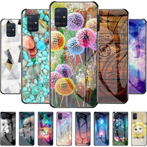 Tempered Glass Case For Samsung A32 Glass Cover For Samsung Galaxy A32 A52 A72 A02 A12 A21S A32 A31 A42 A51 A71 4G 5G Bumper TPU