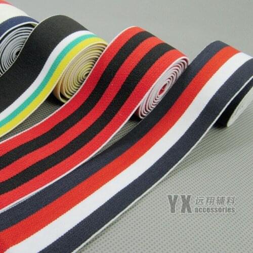 6meters 1.6 inches elastic band 4cm width elastic webbing thickened softy straps for sports wear skirt clothing underwear belt