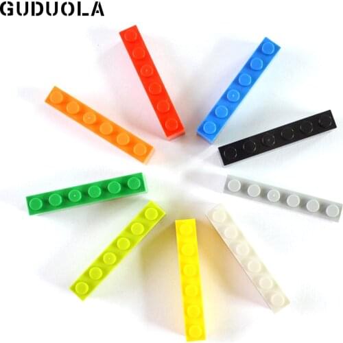 Brick 1X6 High Particles Small Building Blocks DIY Toys Compatible All Brands 3009 MOC Toys Gift 43 pcs/lot