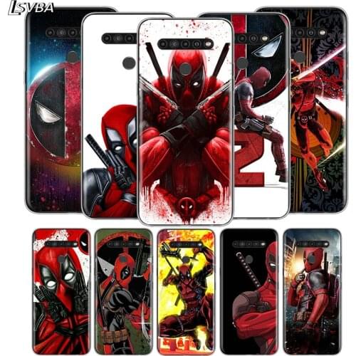 Marvel Hero Deadpool For LG V60 V50S V50 G8X G8S G8 G7 ThinQ 5G K61 K51S K41S K30 K20 Q60 Q9 Soft Phone Case
