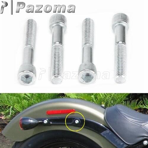 Motorcycle Detachables Screw Docking Hardware Kit for Harley Softail Slim Deluxe Fat Boy FLSTC FLSTF FLSTFB FLSTN FLS 2003-2017