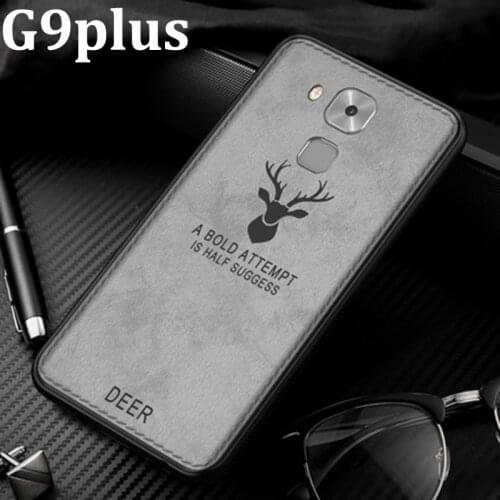 For Huawei G9 plus Case Soft phone case For Huawei G9plus Protection Cover G 9 plus Cloth + TPU cases Shell back coque