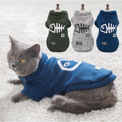 Clothing for Cats Warm Sphynx Kitty Kitten Coat Sphynx Dog Clothes Hoodie Sphinx Cat Shirt Winter Pet Costume Jumpsuit Sweater
