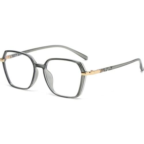 Retro Glasses Frame Fashion Computer Eyeglasses Vintage Women Men Anti-blue Light Transparent Clear Black Glasses