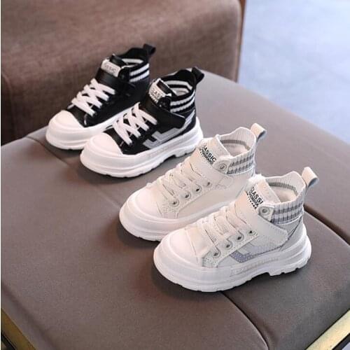 2021 Autumn And Winter Children Shoes Kids Boots Girls Mid-cut Warm Short Boots Boys Fashion Outdoor Single Boots