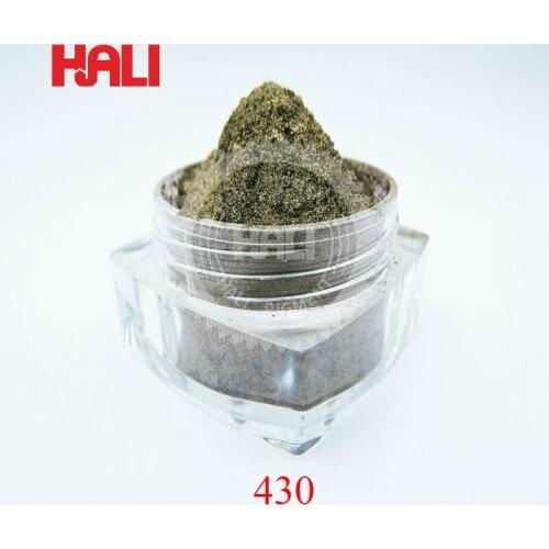 Sell magic color series pearl pigment,pearlescent pigment,1lot=100gram 430 shimmer brown mica powder, free shipping