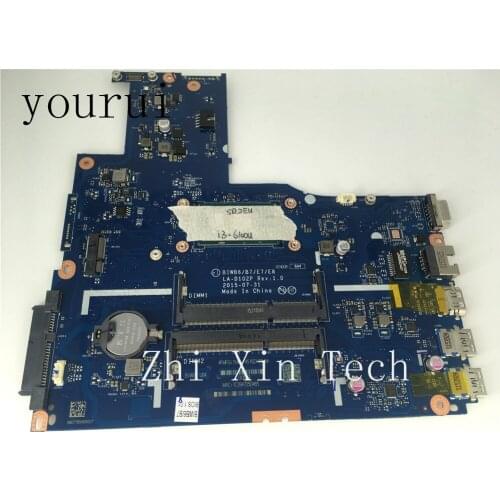 Yourui BIWB6 /B7 E7/E8 LA-D102P For Lenovo ThinkPad B51-80 E51-80 Laptop Mainboard W/i3-6100u Processor Fully Test ok
