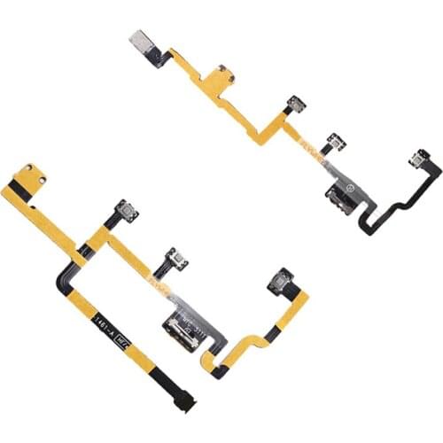 10pcs/lot Replacement Parts For iPad 2 A1395 A1397 Power Button Switch Volume Button Mute On / Off Flex Cable