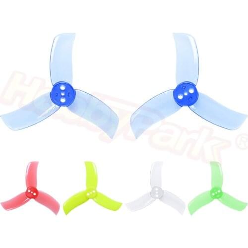 16pcs 2040 3 Blades Propeller 2.0 Inch TriBlade Prop 8 CW 8 CCW For RC Quadcopter Multirotors Parts