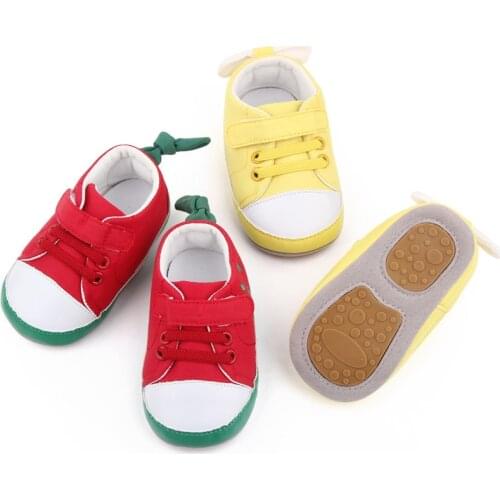 2021 New Baby Shoes Fashion Spring Autumn Infants Boys Casual Shoes Sneakers Soft Rubber Sole Newborn Girls Cotton First Walkers