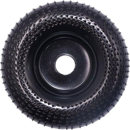 4 Inch Grinder Wheel Disc Wood Shaping Wheel, Wood Grinding Shaping Disk For Angle Grinders With 5/8" Arbor 16mm Spindle