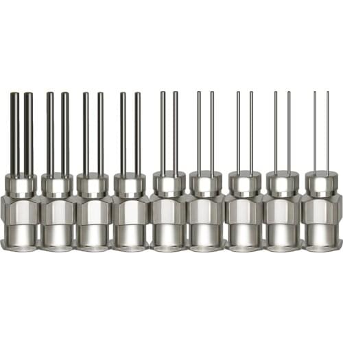 5PCS 4 tube 4 hole glue needle glue dispensing nozzle corrosion resistant stainless steel glue dispensing tip