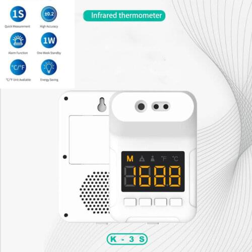 Non-contact Infrared Temperature Measurement Wall Mount Smart Sensor Automatic Temperature Detector Automatic Induction Thermome