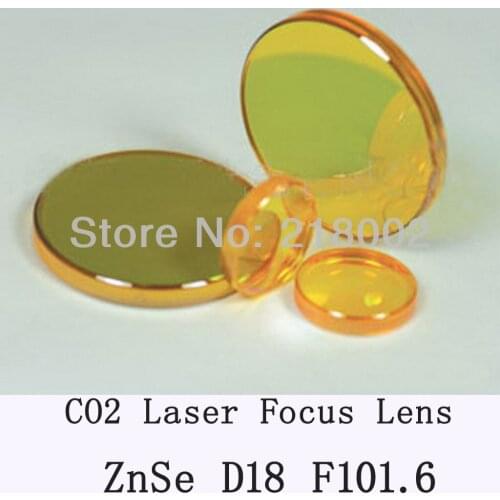 Freeshipping HQ Co2 Laser Lens 18mm Diameter 101.6/4" Focus Length For Laser Engraver and Cutting Machine