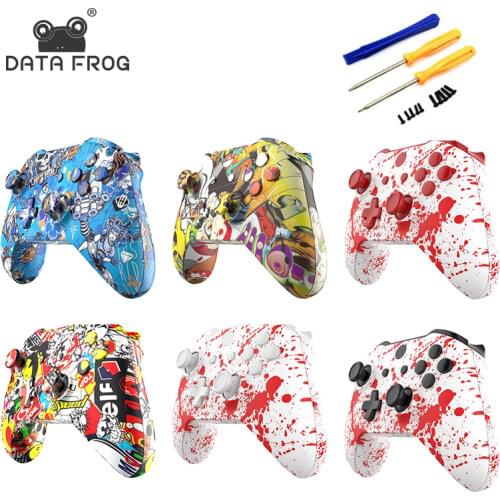 RETROMAX Plating Full Set Of Shells For Xbox one Slim Replacement Case With Small Buttons For Xbox one Slim Wireless Controller