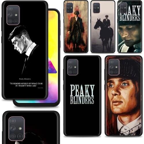 Peaky Blinders Phone Case for Samsung Galaxy A50 A70 A10 A10s A20s A10e A20e A30 A40 A80 A90 A21s A51 A71 TPU Soft Shell