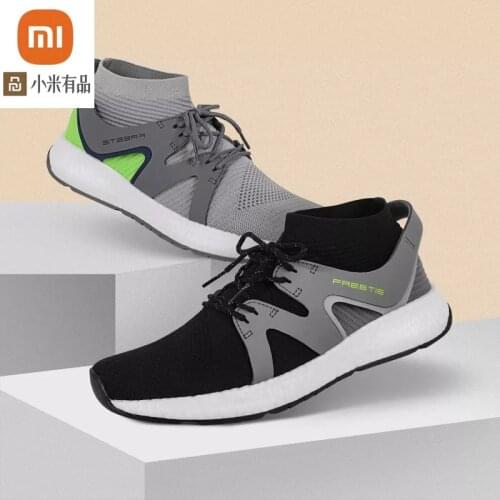 Youpin cloud elastic barefoot casual shoes integrated flying woven high elastic upper anti-twist sneakers men casual shoes