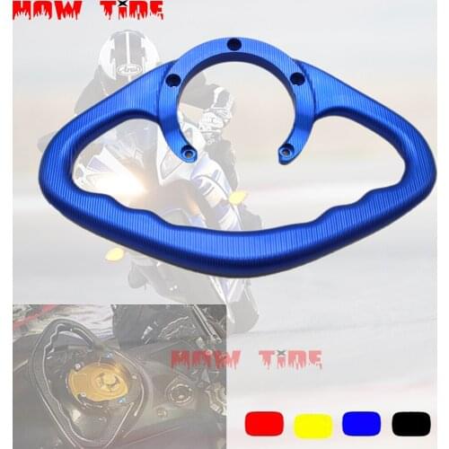 SMOK Motorcycle Passenger Handgrips Hand Grip Tank Grab Bar Handles Armrest For SUZUKI GSX-250R GSX-R600 GSX-R750 GSX-R1000