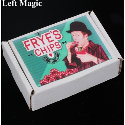 FryeS Chips (DVD And Gimmicks) By Charlie Frye Close Up Magic Trick Fun Illusion Mentalism Magic Props Tools