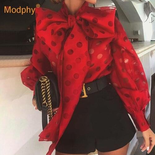Modphy Women's Ruffle Shirts