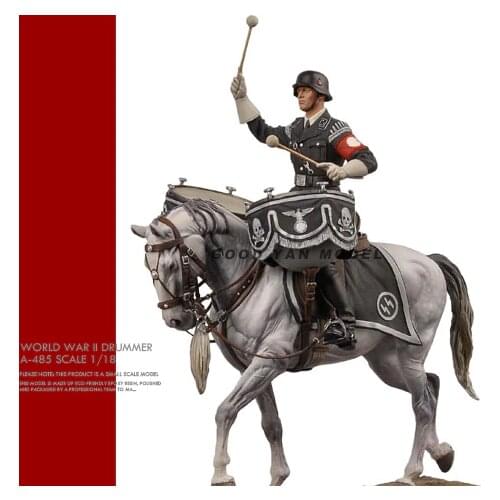 1/18 Resin model kits figure colorless and self-assembled A-485