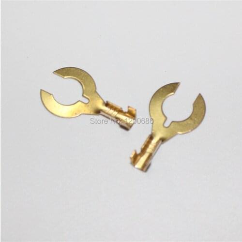 New 1000PCS 8mm Crimp Terminal Spade Connector