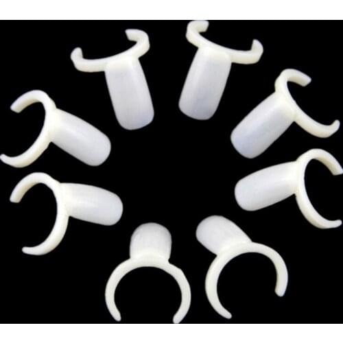 Wholesale 5000pcs Ring Shape Tips color chart gel Polish Display Color Chart Ring Color Card Fake False Nail Tips Chart Swatches