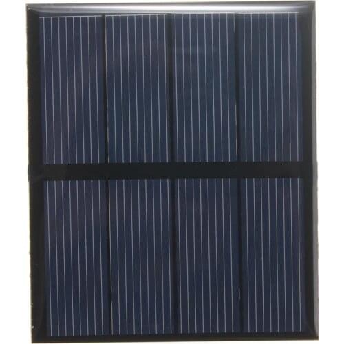 BUHESHUI 0.6W 2V Polycrystalline Epoxy Solar Panel Mini Solar Cell DIY Solar Module Education Kits 5PCS/Lot Free Shipping