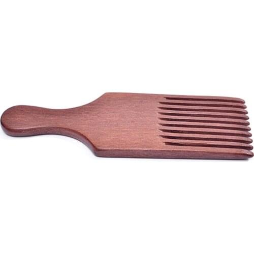 Beard Pick for Men- Wooden Comb Afro Pick Hair Lift Combs M4YA