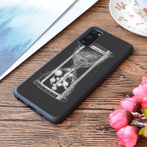 For Samsung Galaxy Universal Hourglass Print Soft Matt Phone Case
