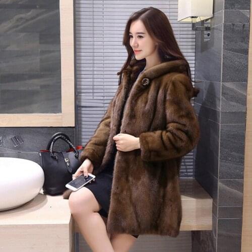 2021 S-4XL Size Loose Women Coat Faux Velvet Cashmere Fur Female Parker Super Warm Windproof Thicken Outdoor Soft Womens Jacket