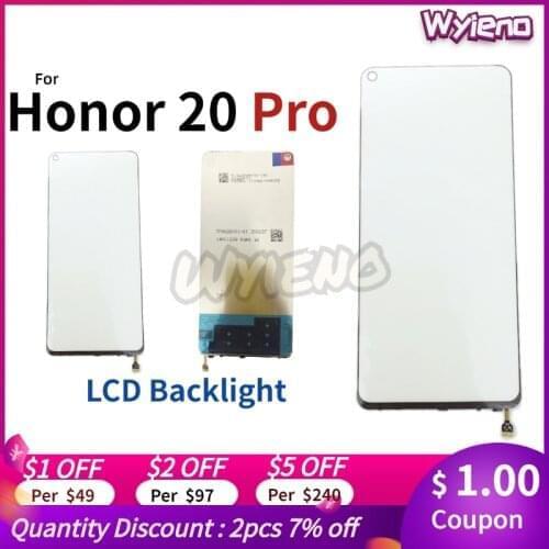 Wyieno 100% Tested Top LCD Display Backlight Film For Huawei Honor 20 Pro / P30 Lite LED Back light 5pcs/lot