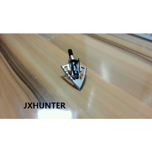 3PK Archery hunting compound bow arrow points broadheads F15 dual dentate arrow points