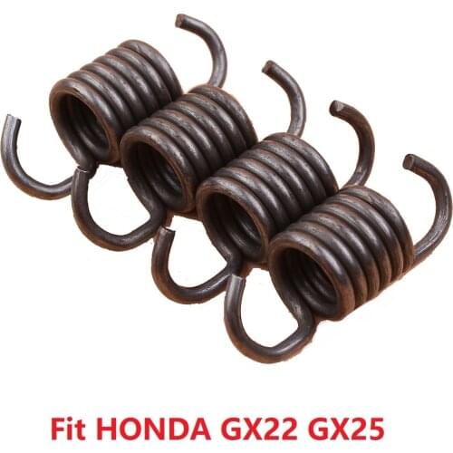 4pcs/lot Clutch Spring Fit Honda GX22 GX25 GX25N GX25NT GX25T HHT25S 4 Stroke Engine Motor Trimmer Brush Cutter Spare Parts