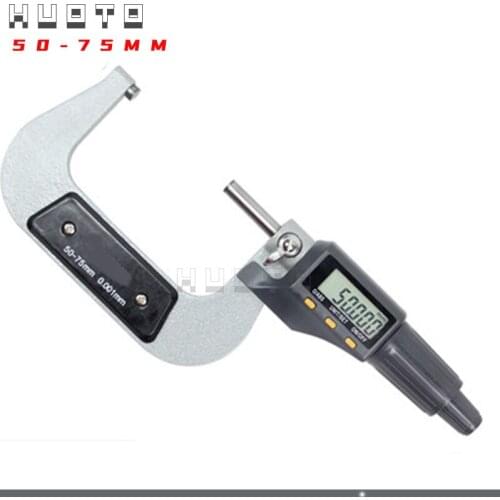 50-75mm x 0.001mm electronic digital Micrometer outside digital micrometer gauge high quality
