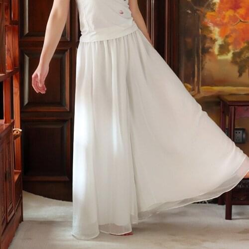 Summer New Literary Meditation Yoga Pants Wide Leg Pants Casual Pants Female Trousers Female