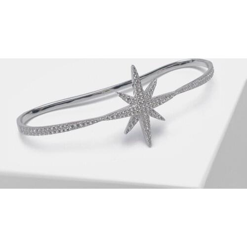 Amorita boutique star full drill design exquisitely palm cuff