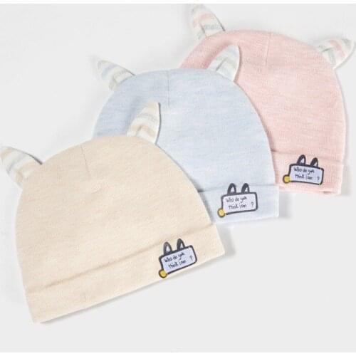 Baby Cotton Cartoon Squirrel Style Hat Newest Baby Kids Cap Winter Warm Cap Spring Autumn Toddler Beanie Boy Girl Hat