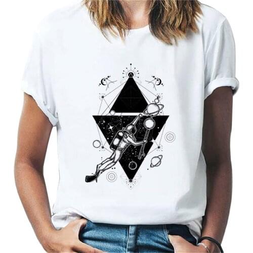 Wild Tshirt O-neck Short Sleeve Tshirt Girls Simple Tshirt Leisure Tee shirt female Summer T-shirt Womens T-shirt Mujer