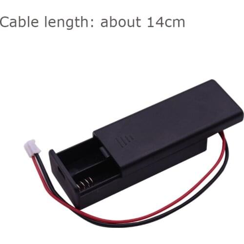 For micro:bit microbit Battery Holder Case Cover Shell for 2pcs AAA Batteries 3V PH2.0 Kids Educational Tool RCmall FZ3226