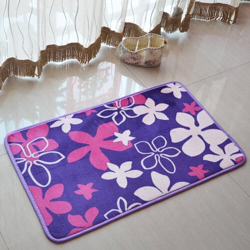 Living Room Into The Door Mat Bathroom Bedroom Study Carpet Kitchen Non-slip Mat Bedside Mat For Kids Room Lovely Flannel Pad