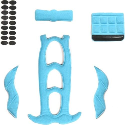 Foam Padding Kit 23PCS Head Protection Liner Inner Protective Pads Replacement Cushion Mat for Bike Cycling Riding Sport Helmets