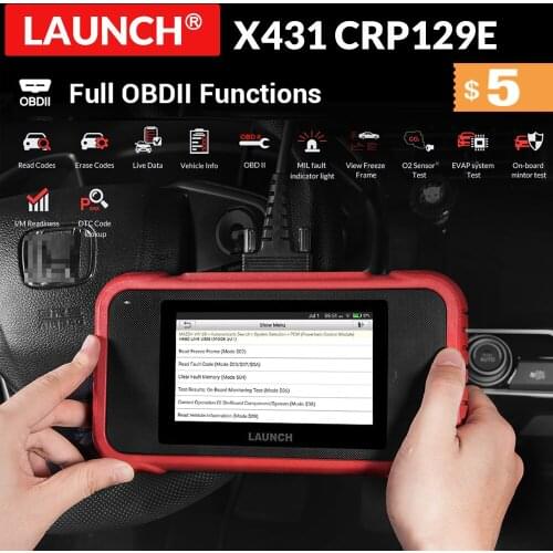 LAUNCH CRP129E Scan Tool Eng ABS SRS TCM Code Reader Oil/EPB/TPMS/SAS/Throttle Body Reset Diagnostic Tool