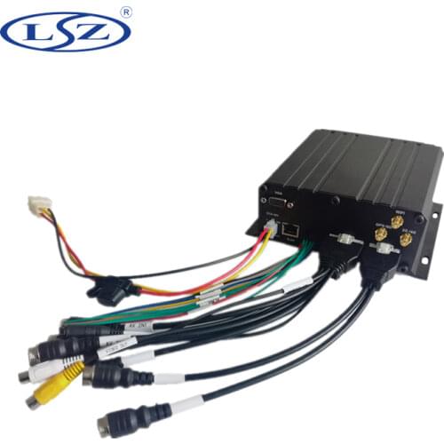LSZ factory direct sales ahd 1080p 2 million pixel surveillance video 4g gps wifi mdvr wide voltage dc8v-36v truck / trailer/bus