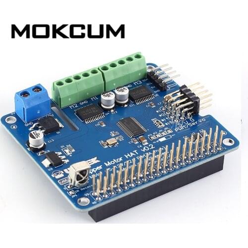 Servo Motor Driver Module Robot Shield for Raspberry Pi 3B+/3B Stepper Motor HAT
